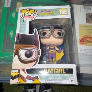 Funko Batgirl Bombshells Pop! Figure - Purple, Yellow, Brown